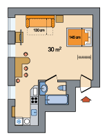 План апартаментов и квартир в Санкт-Петербурге